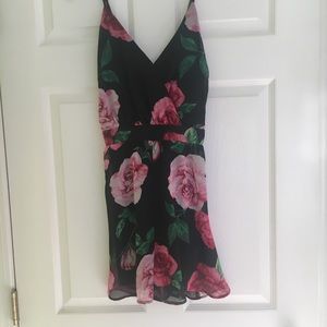 Charlotte Russe Floral Romper